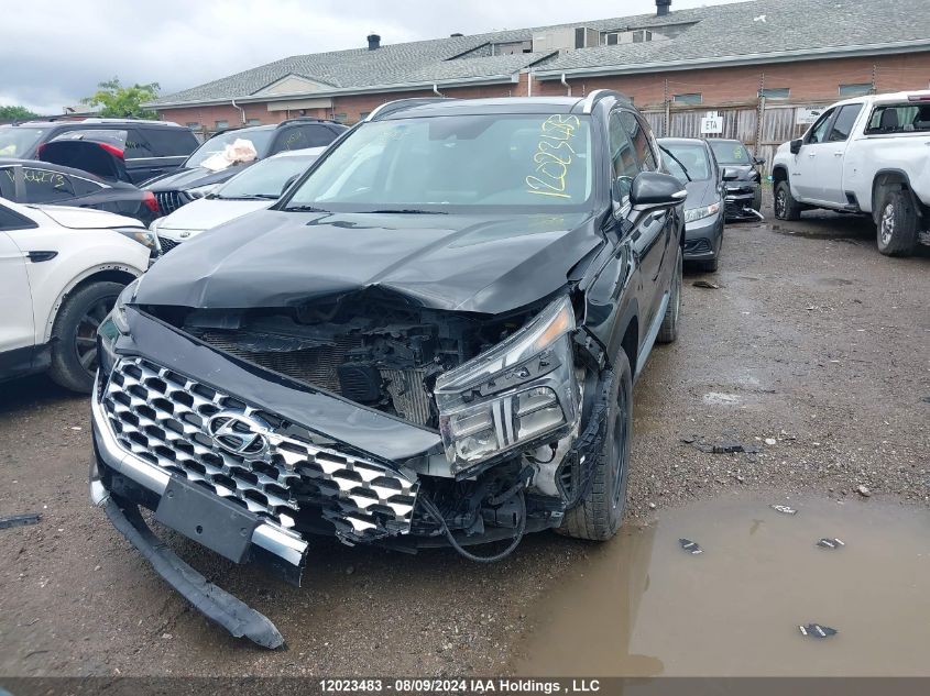 2021 Hyundai Santa Fe Limited VIN: KM8S5DA18MU007801 Lot: 12023483