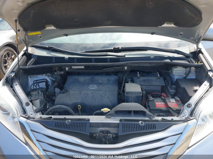 2015 Toyota Sienna Le VIN: 5TDKK3DCXFS538767 Lot: 12023484