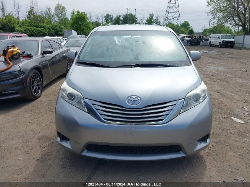 2015 Toyota Sienna Le VIN: 5TDKK3DCXFS538767 Lot: 12023484