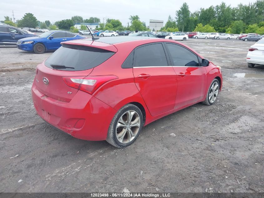 2013 Hyundai Elantra Gt Se VIN: KMHD35LE4DU018511 Lot: 12023498