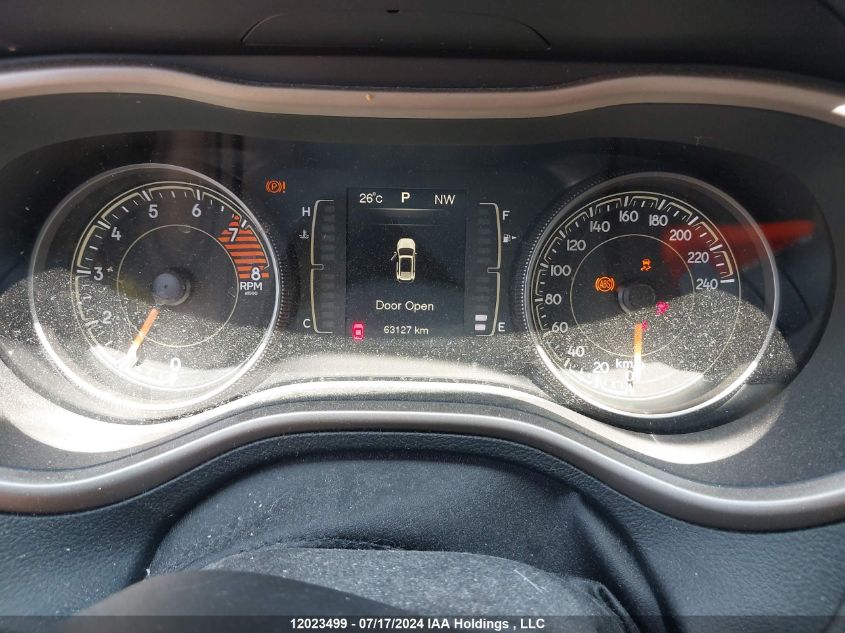 2016 Jeep Cherokee VIN: 1C4PJLAS2GW369897 Lot: 12023499