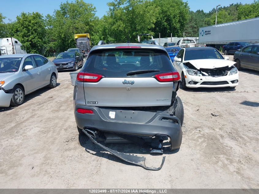 2016 Jeep Cherokee VIN: 1C4PJLAS2GW369897 Lot: 12023499