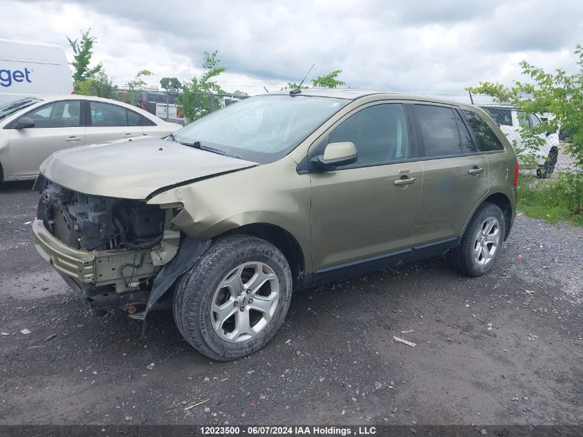 2013 Ford Edge Sel VIN: 2FMDK3JC6DBC39431 Lot: 12023500