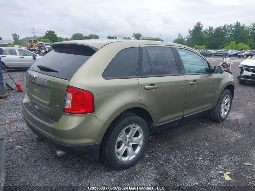 2013 Ford Edge Sel VIN: 2FMDK3JC6DBC39431 Lot: 12023500