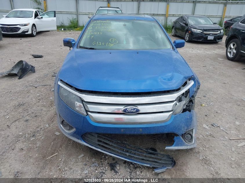 2012 Ford Fusion Sel VIN: 3FAHP0JAXCR278260 Lot: 12023503