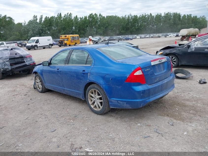 2012 Ford Fusion Sel VIN: 3FAHP0JAXCR278260 Lot: 12023503