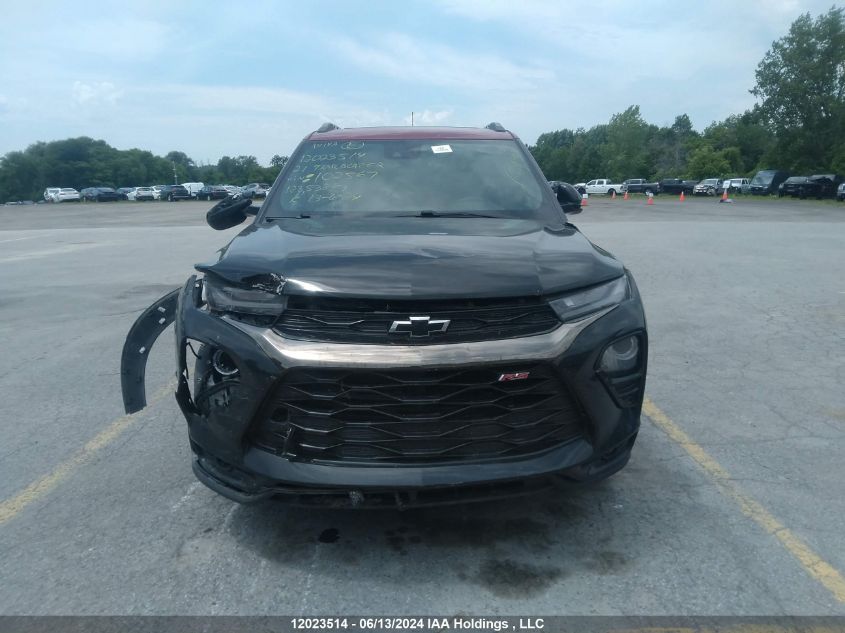 2021 Chevrolet Trailblazer Rs VIN: KL79MUSLXMB102567 Lot: 12023514