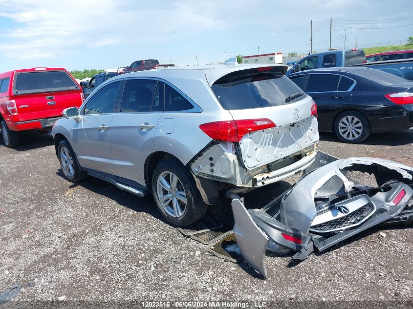 2015 Acura Rdx VIN: 5J8TB4H54FL805636 Lot: 12023515