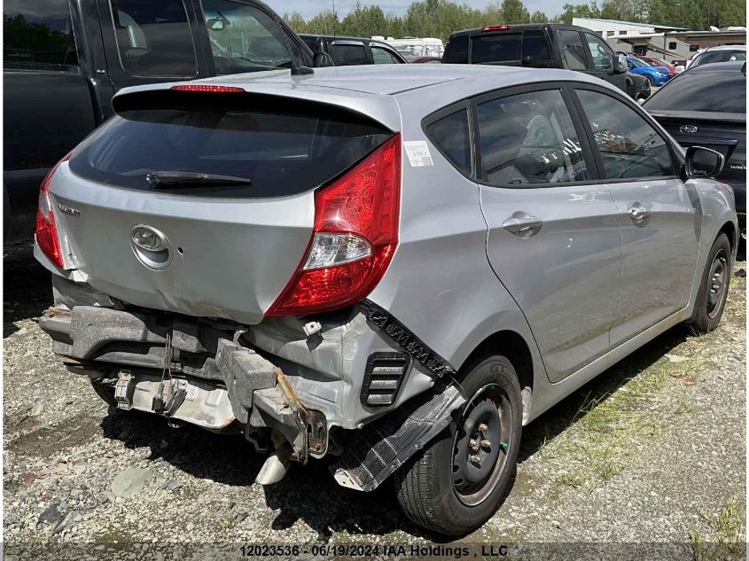 2014 Hyundai Accent Gls/Gs VIN: KMHCT5AE2EU162803 Lot: 12023536