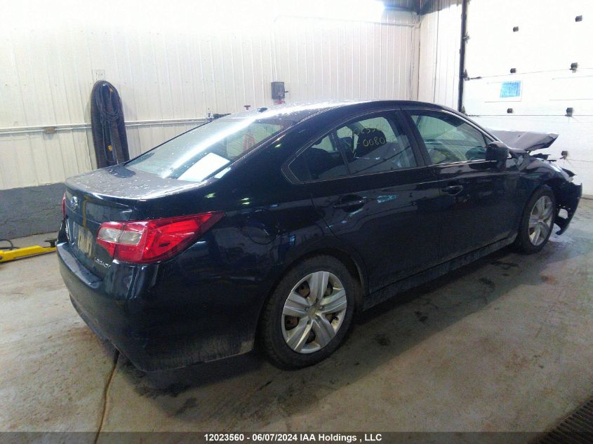 2017 Subaru Legacy VIN: 4S3BNCA67H3008038 Lot: 12023560