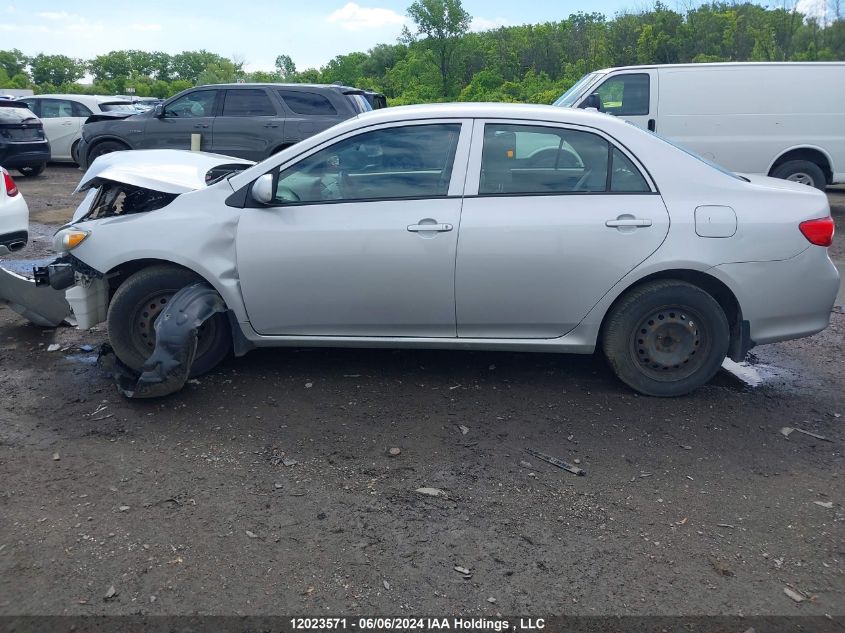 2009 Toyota Corolla S/Le/Xle VIN: 2T1BU40E39C168265 Lot: 12023571