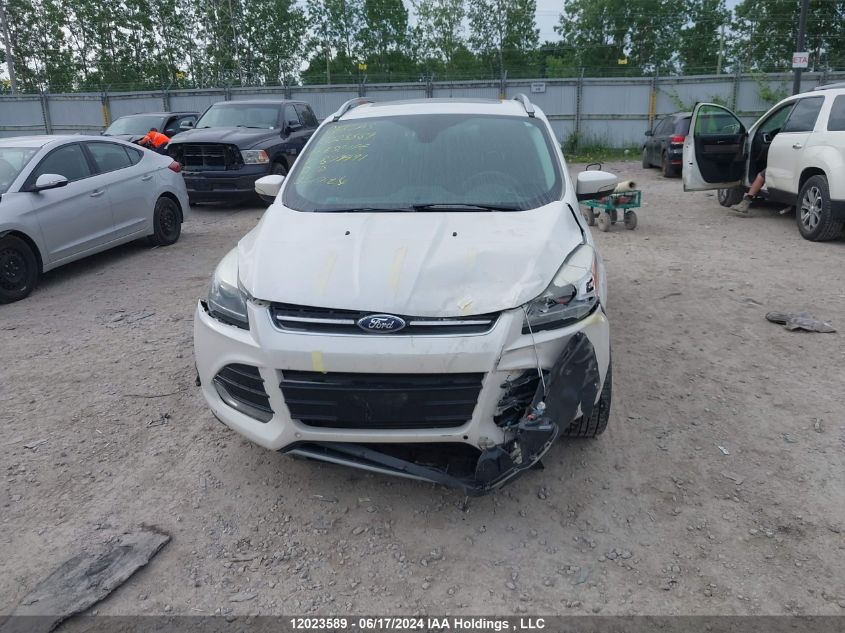 2016 Ford Escape Titanium VIN: 1FMCU9J92GUB77991 Lot: 12023589