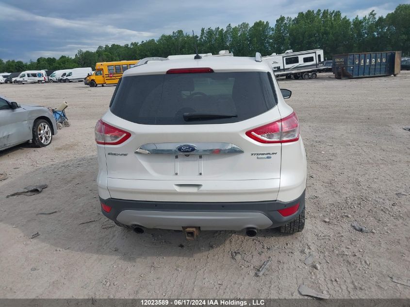 2016 Ford Escape Titanium VIN: 1FMCU9J92GUB77991 Lot: 12023589