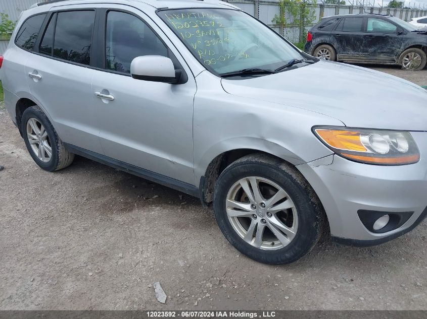 2010 Hyundai Santa Fe Se VIN: 5NMSHDAG5AH351895 Lot: 12023592