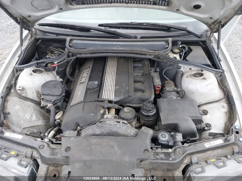 2000 BMW 3 Series VIN: WBABM5344YJN94636 Lot: 12023605