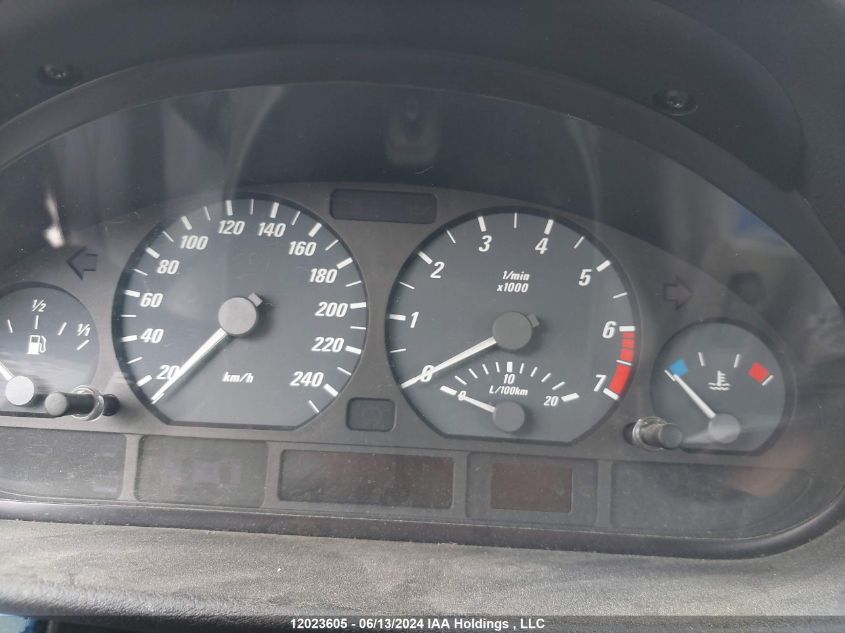 2000 BMW 3 Series VIN: WBABM5344YJN94636 Lot: 12023605