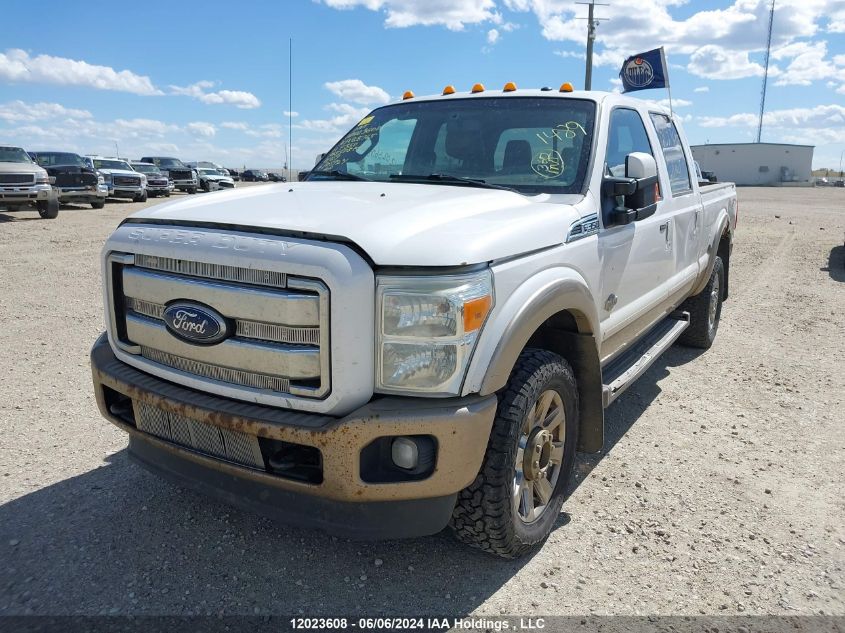 2011 Ford F350 Super Duty VIN: 1FT8W3BTXBEA88765 Lot: 12023608