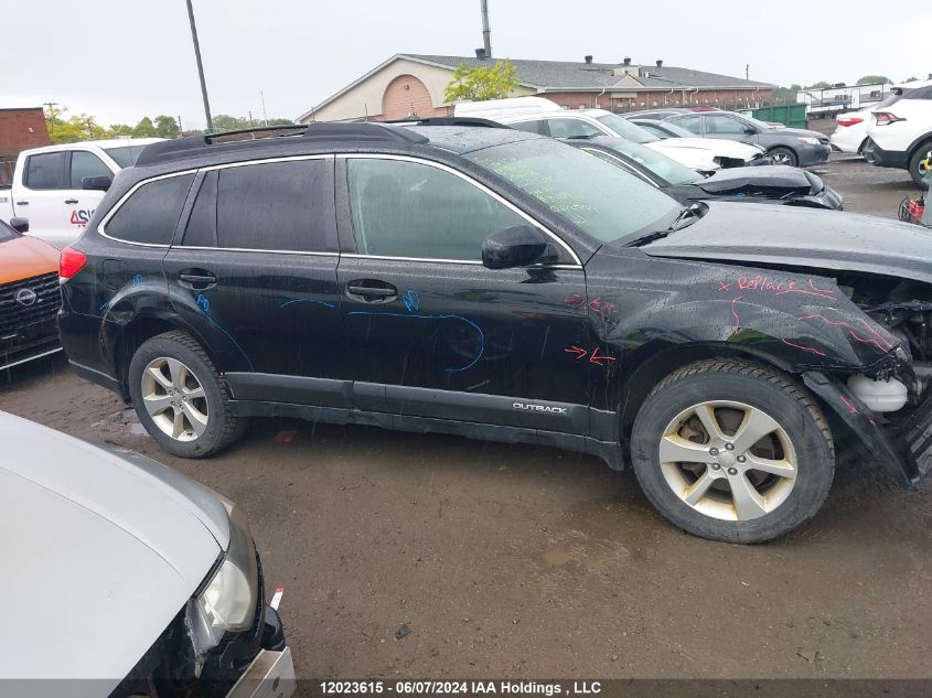 2013 Subaru Outback VIN: 4S4BRJGC0D2201665 Lot: 12023615