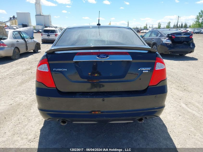 2010 Ford Fusion Sport VIN: 3FAHP0DC6AR212363 Lot: 12023617