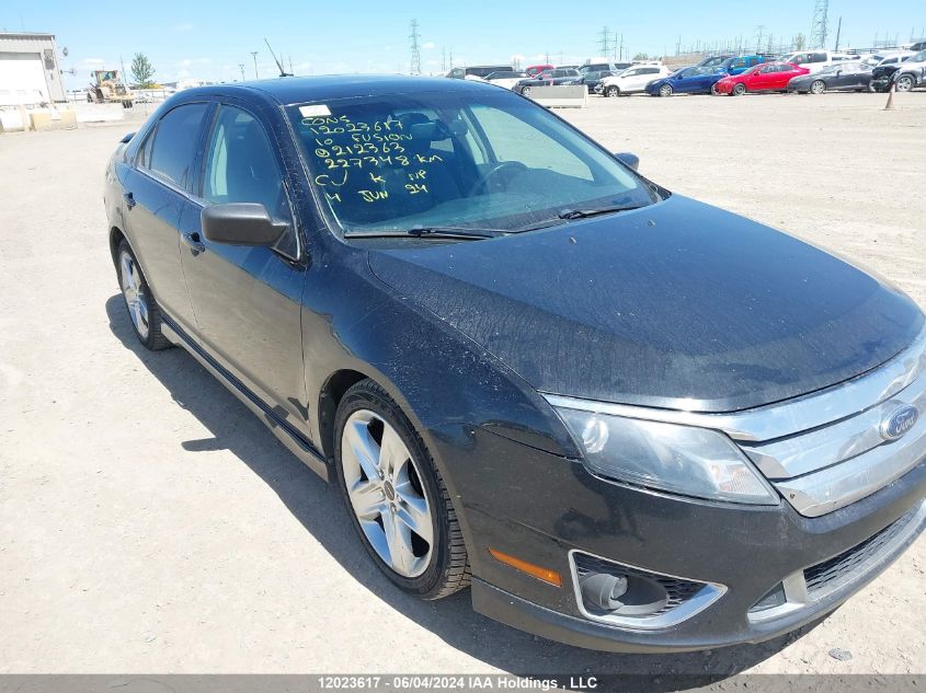 2010 Ford Fusion Sport VIN: 3FAHP0DC6AR212363 Lot: 12023617