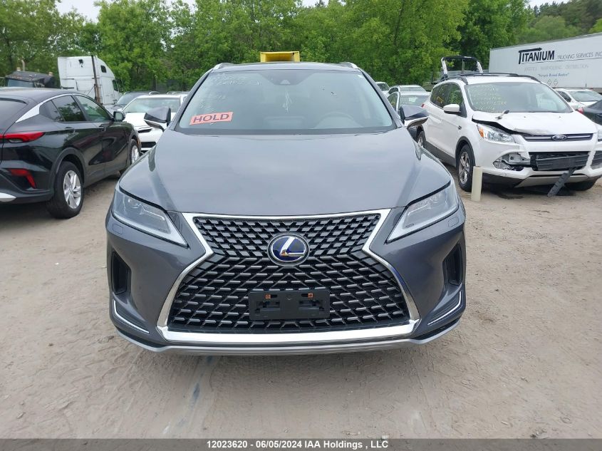 2022 Lexus Rx 450H VIN: 2T2HGMDAXNC082613 Lot: 12023620