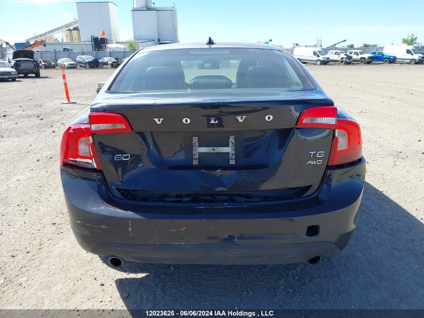 2012 Volvo S60 VIN: YV1902FH0C2091094 Lot: 12023625