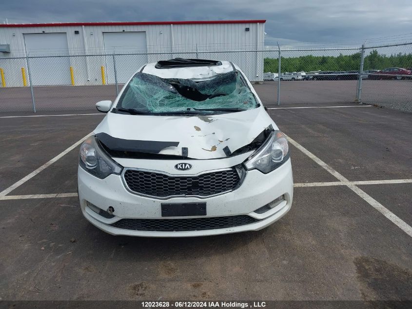 2016 Kia Forte Ex VIN: KNAFX4A89G5511752 Lot: 12023628