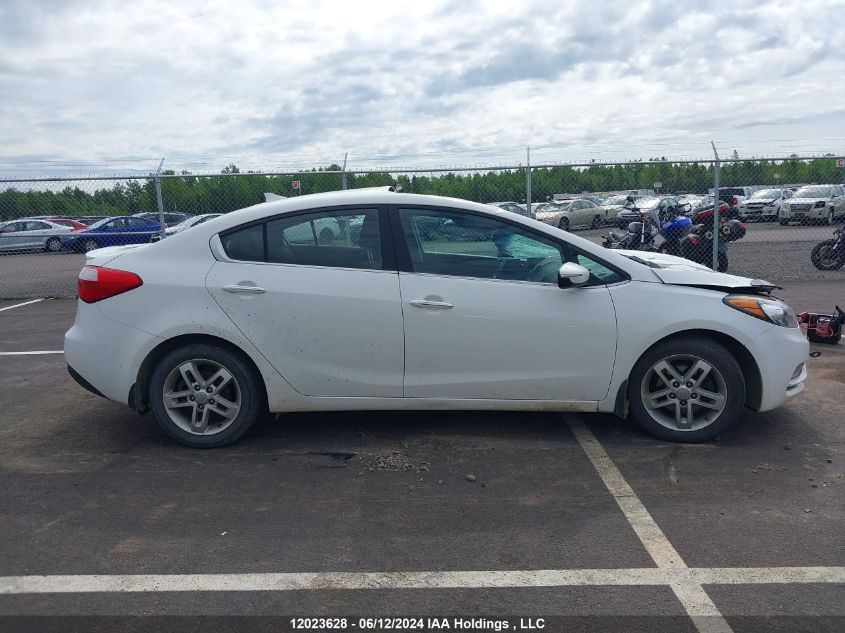 2016 Kia Forte Ex VIN: KNAFX4A89G5511752 Lot: 12023628