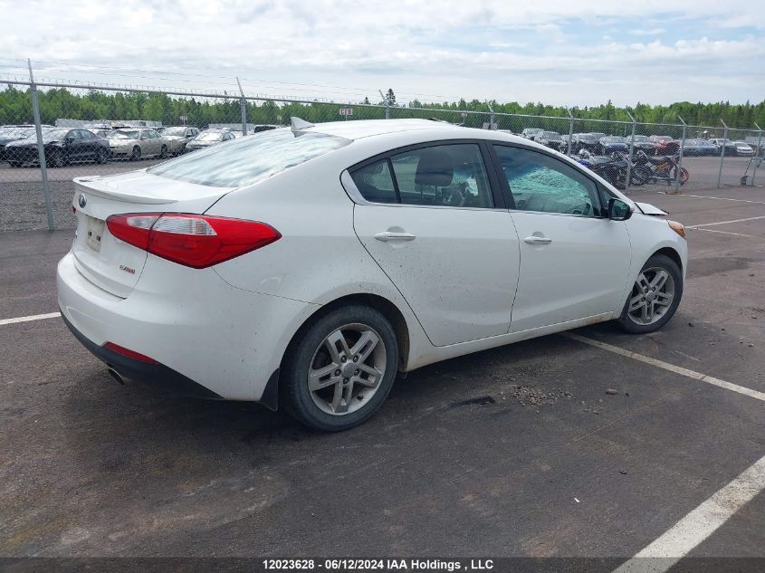 2016 Kia Forte Ex VIN: KNAFX4A89G5511752 Lot: 12023628