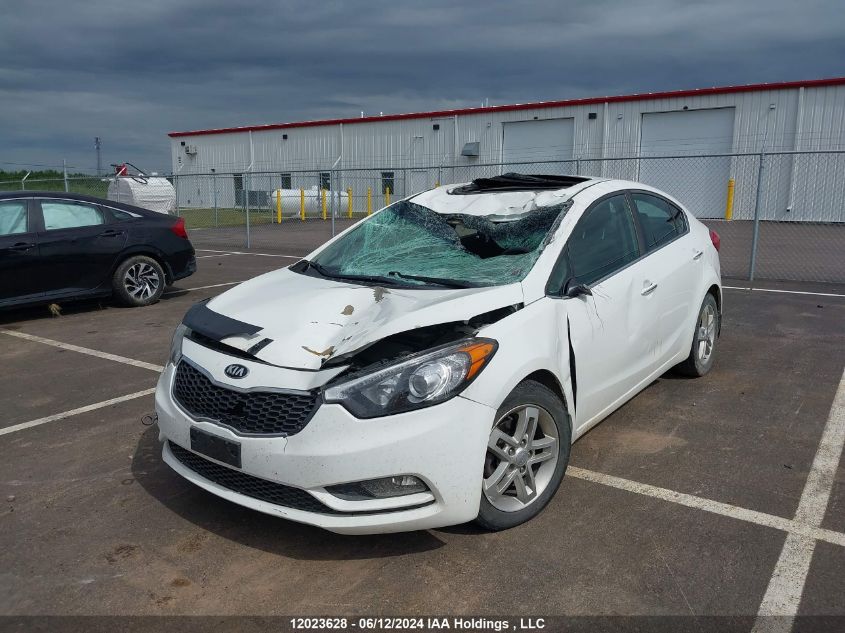 2016 Kia Forte Ex VIN: KNAFX4A89G5511752 Lot: 12023628