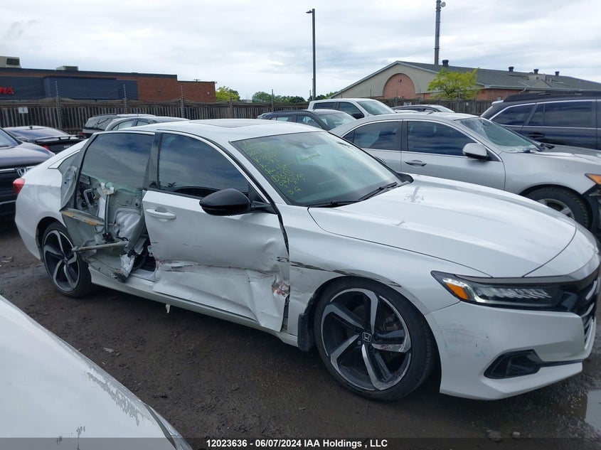 2022 Honda Accord Sedan VIN: 1HGCV1F35NA800219 Lot: 12023636