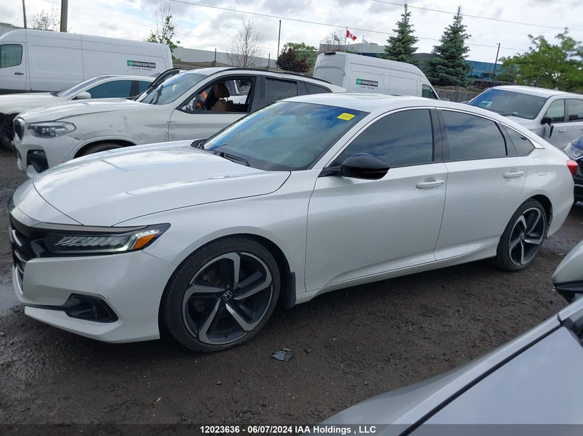 2022 Honda Accord Sedan VIN: 1HGCV1F35NA800219 Lot: 12023636