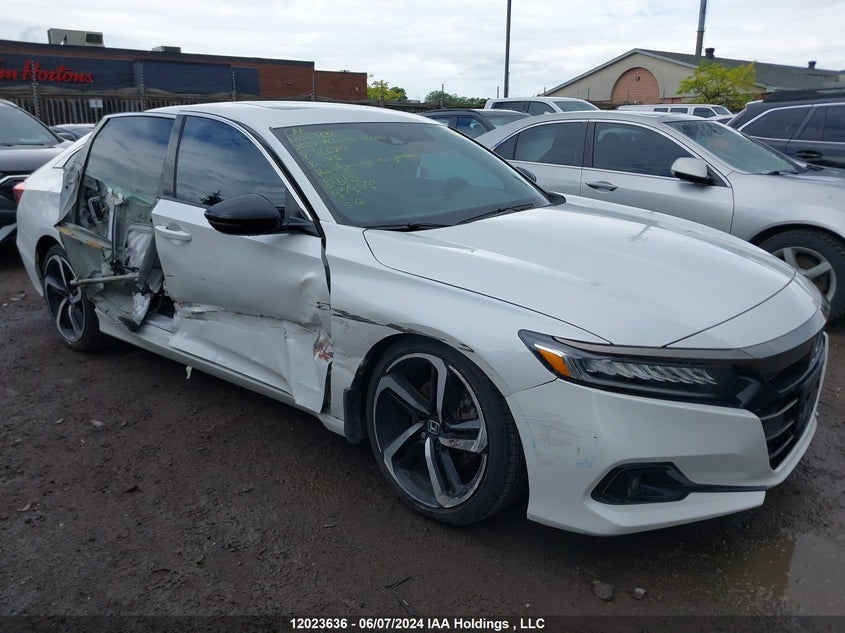 2022 Honda Accord Sedan VIN: 1HGCV1F35NA800219 Lot: 12023636