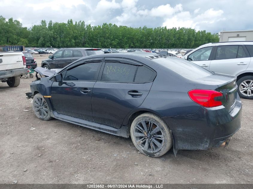 2018 Subaru Wrx VIN: JF1VA1A69J9813268 Lot: 12023652