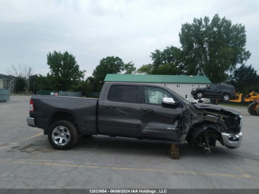 2022 Ram 1500 Big Horn VIN: 1C6SRFMT5NN108489 Lot: 12023654