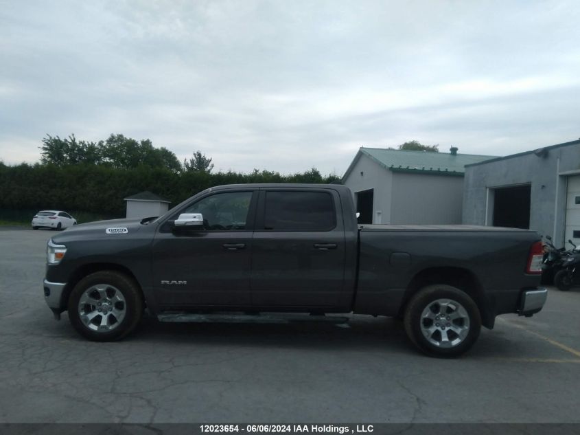 2022 Ram 1500 Big Horn VIN: 1C6SRFMT5NN108489 Lot: 12023654