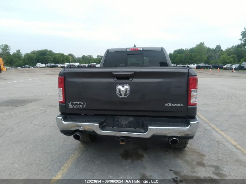 2022 Ram 1500 Big Horn VIN: 1C6SRFMT5NN108489 Lot: 12023654