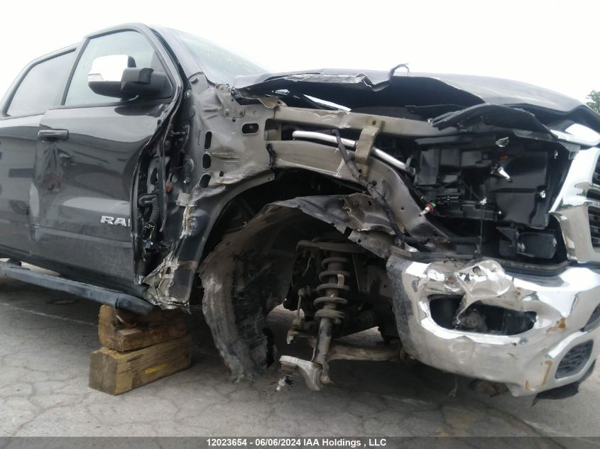 2022 Ram 1500 Big Horn VIN: 1C6SRFMT5NN108489 Lot: 12023654