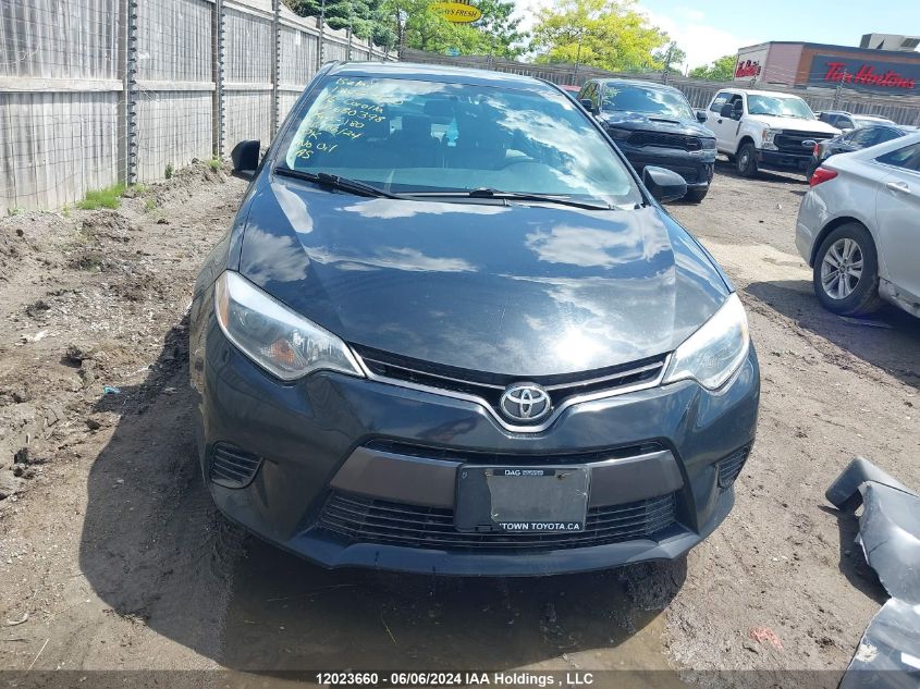 2016 Toyota Corolla VIN: 2T1BURHE9GC680398 Lot: 12023660