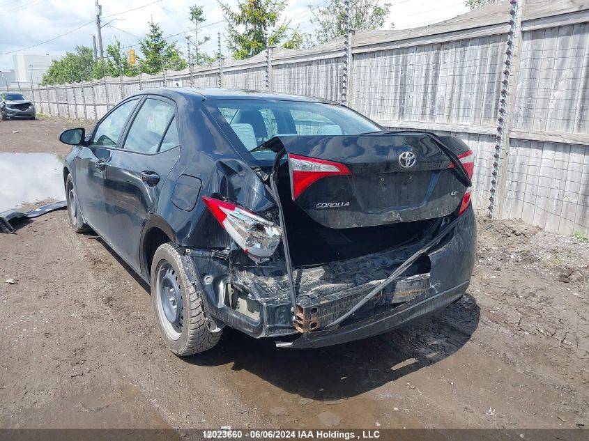 2016 Toyota Corolla VIN: 2T1BURHE9GC680398 Lot: 12023660