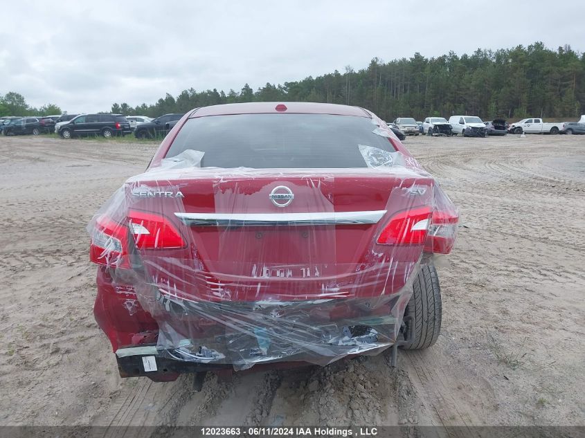 2017 Nissan Sentra S/Sv/Sr/Sl VIN: 3N1AB7AP8HL689984 Lot: 12023663