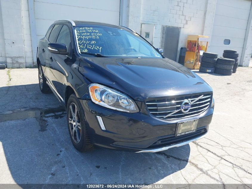 2015 Volvo Xc60 VIN: YV4902RL8F2744083 Lot: 12023672