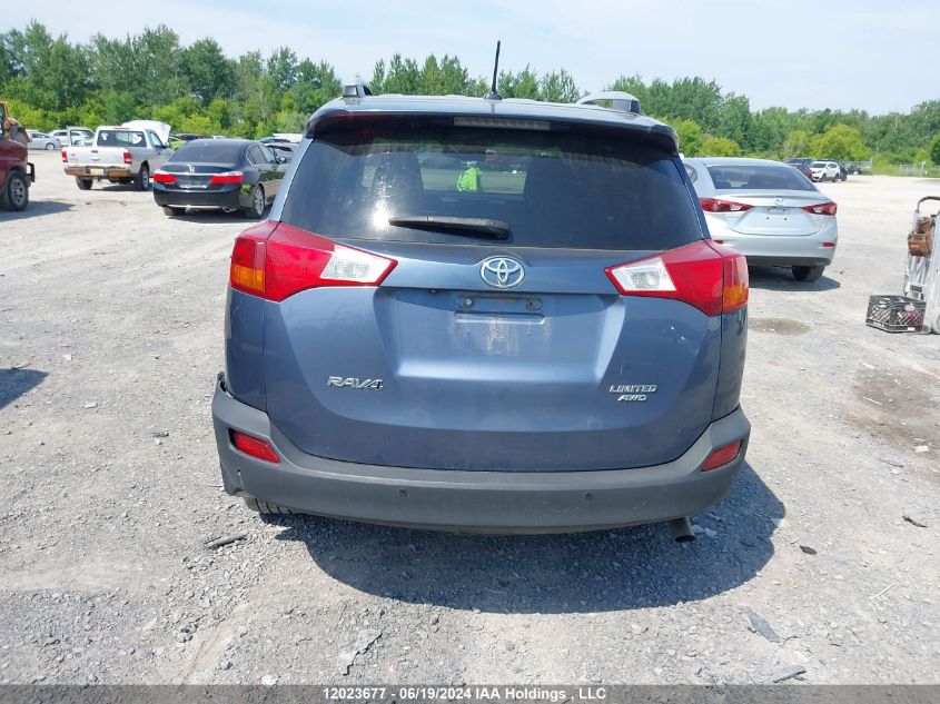 2014 Toyota Rav4 Limited VIN: 2T3DFREVXEW153254 Lot: 12023677