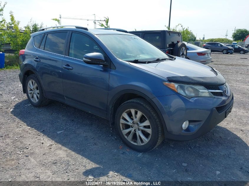 2014 Toyota Rav4 Limited VIN: 2T3DFREVXEW153254 Lot: 12023677