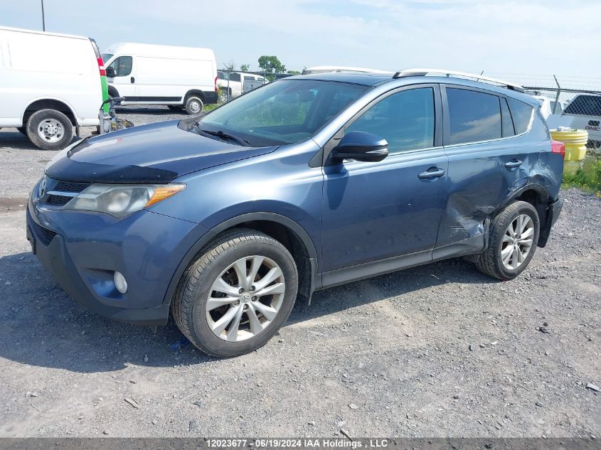 2014 Toyota Rav4 Limited VIN: 2T3DFREVXEW153254 Lot: 12023677