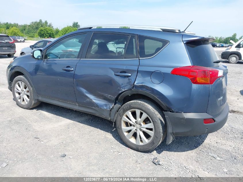 2014 Toyota Rav4 Limited VIN: 2T3DFREVXEW153254 Lot: 12023677