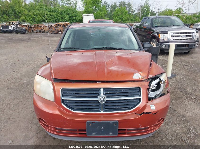 2007 Dodge Caliber Sxt VIN: 1B3HB48B57D503991 Lot: 12023679