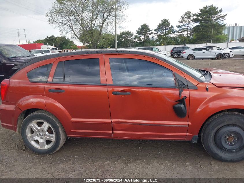 2007 Dodge Caliber Sxt VIN: 1B3HB48B57D503991 Lot: 12023679