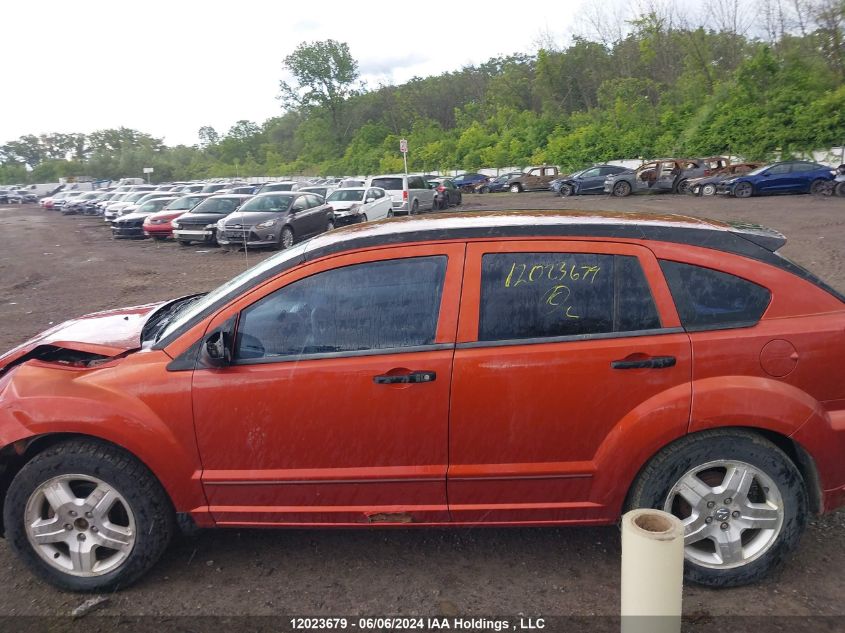 2007 Dodge Caliber Sxt VIN: 1B3HB48B57D503991 Lot: 12023679