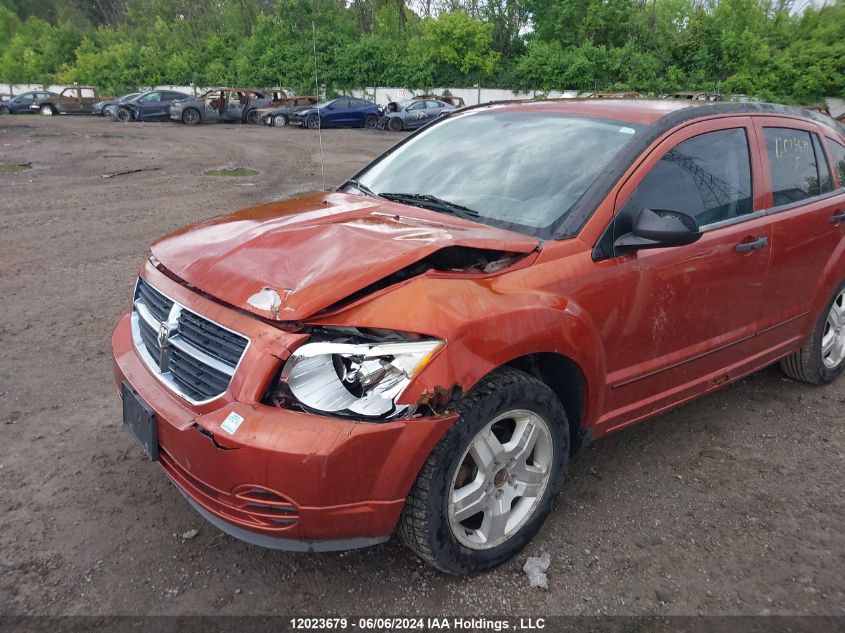 2007 Dodge Caliber Sxt VIN: 1B3HB48B57D503991 Lot: 12023679